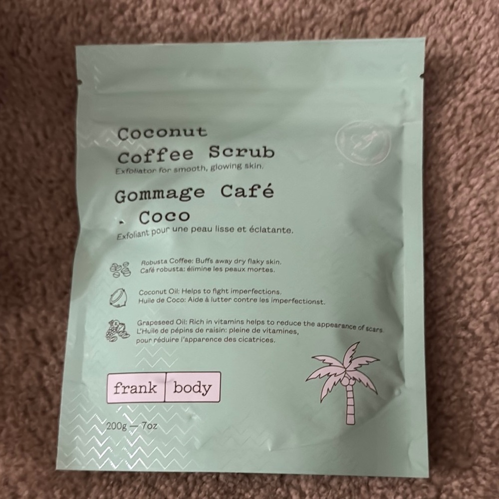Green Exfoliant Scrub for Bath & Body